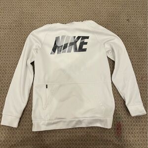 Nike Dri-FIT White Hoodie